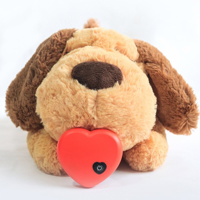 Interactive Heartbeat Puppy Plush Toy