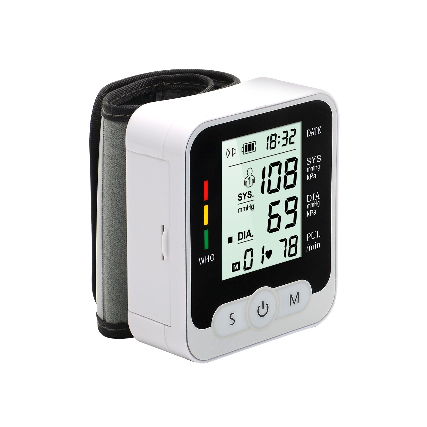 Medical Blood Pressure Monitor (Wrist)