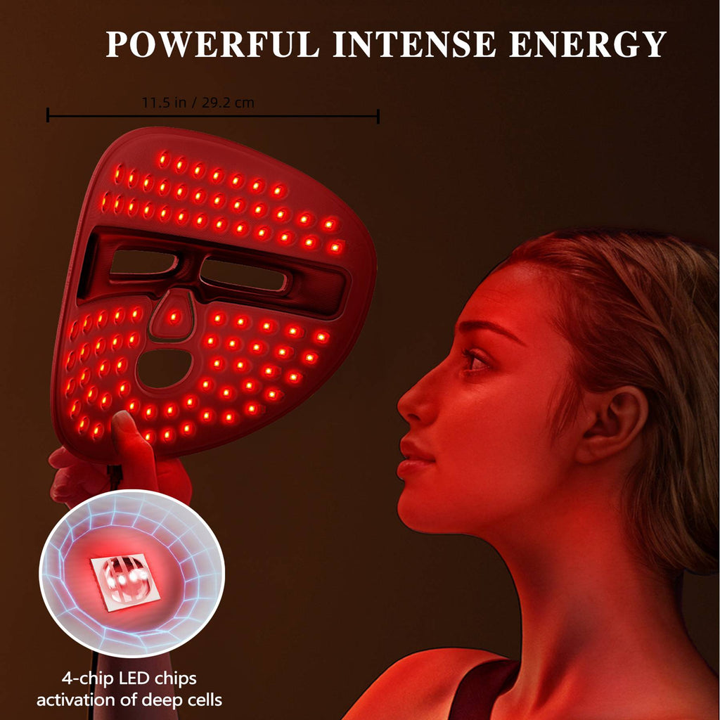 Red Light Therapy Facial Mask