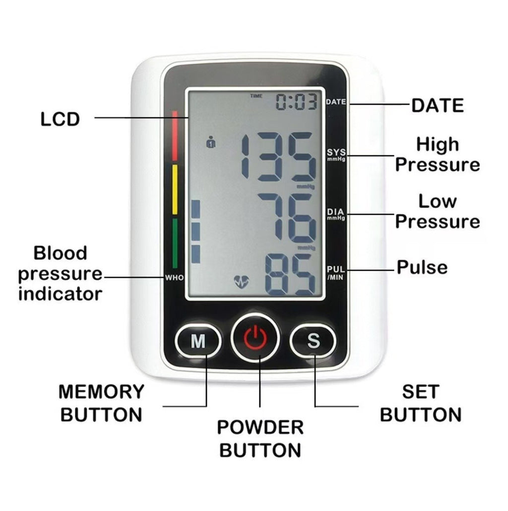 Automatic Digital Blood Pressure Monitor (Upper Arm)