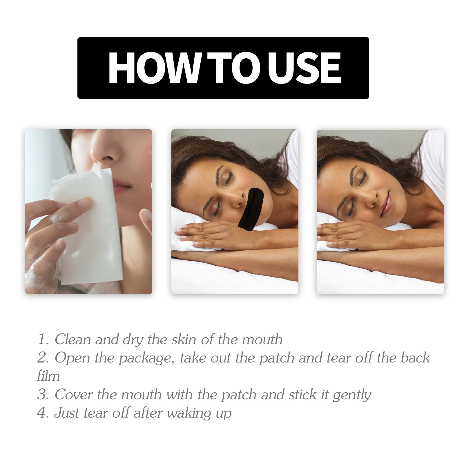 Anti-Snore Mouth Patch
