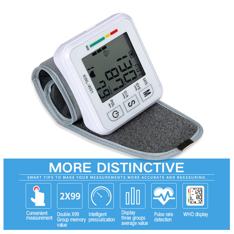 Medical Blood Pressure Monitor (Wrist)