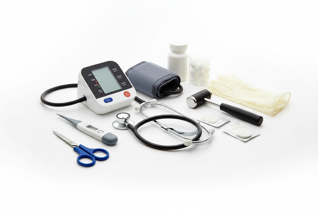 healthcare equipments white